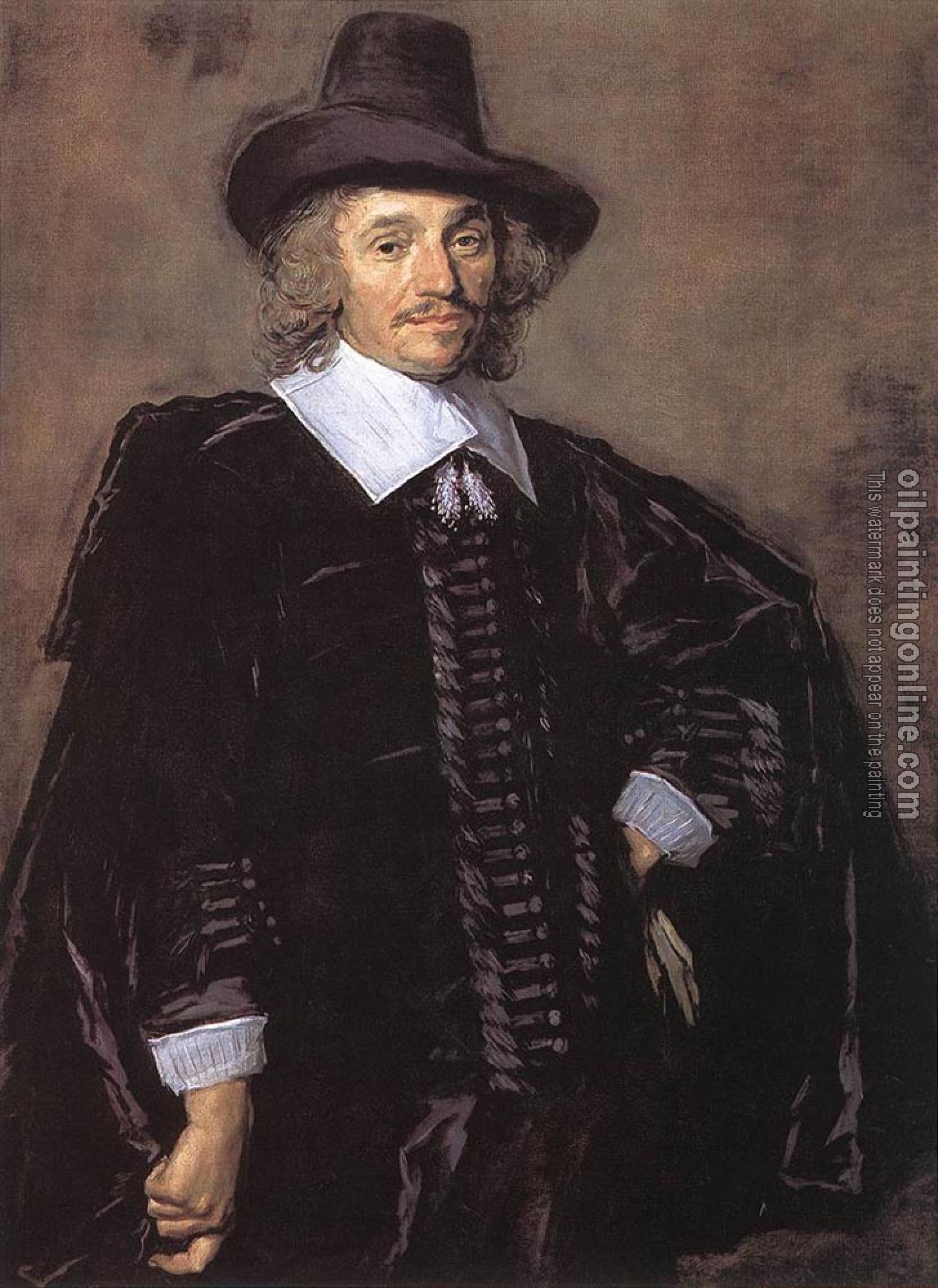 Hals, Frans - Portrait Of A Man